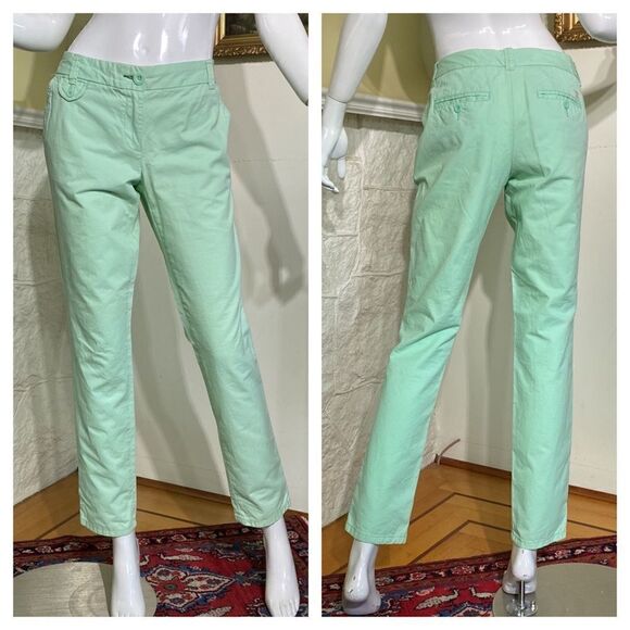 Tommy Hilfiger Classic Chinos 100% Cotton Mint Green - Picture 1 of 13